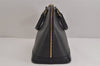 Authentic Louis Vuitton Epi Alma PM Hand Bag Black M40302 LV 6332J