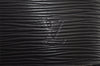 Authentic Louis Vuitton Epi Alma PM Hand Bag Black M40302 LV 6332J