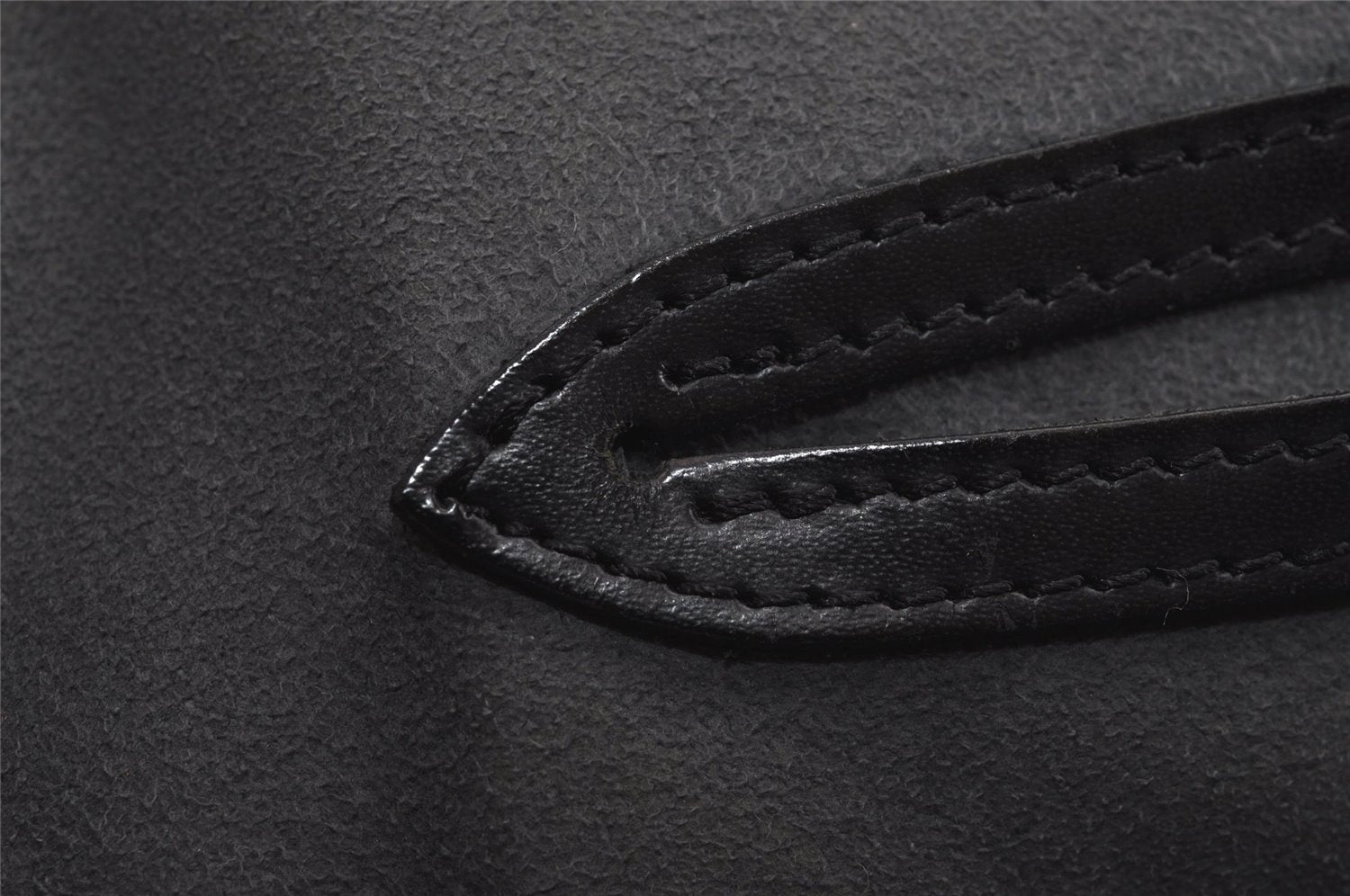 Authentic Louis Vuitton Epi Alma PM Hand Bag Black M40302 LV 6332J