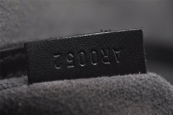 Authentic Louis Vuitton Epi Alma PM Hand Bag Black M40302 LV 6332J