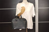 Authentic Louis Vuitton Epi Alma PM Hand Bag Black M40302 LV 6332J
