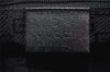 Authentic GUCCI Vintage Shoulder Hand Bag Purse Leather 0013812 Black 6333I