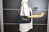 Authentic GUCCI Vintage Shoulder Hand Bag Purse Leather 0013812 Black 6333I