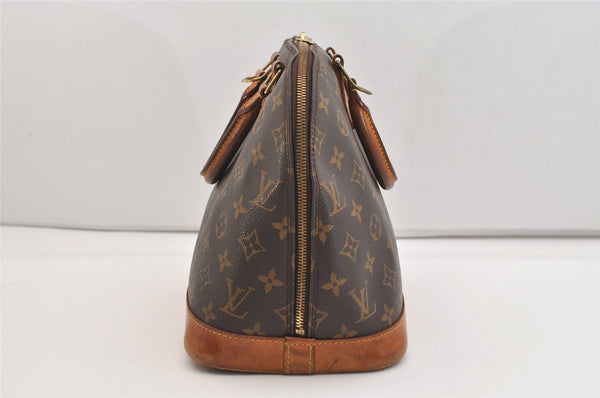 Authentic Louis Vuitton Monogram Alma Hand Bag Purse M51130 LV 6333J