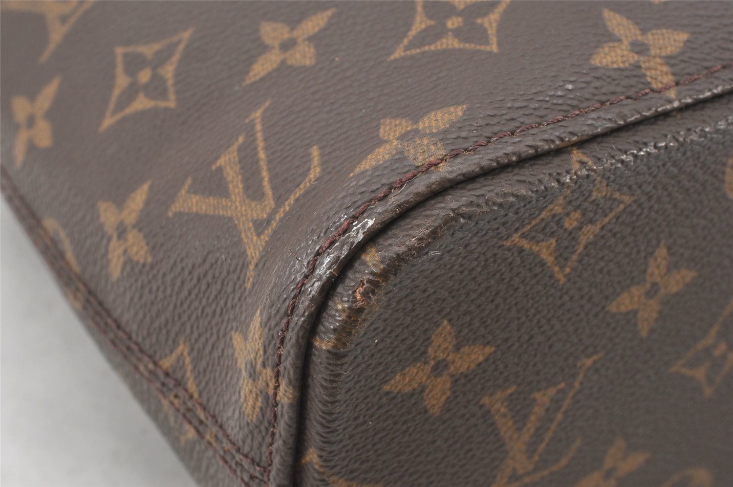 Authentic Louis Vuitton Monogram Luco Shoulder Tote Bag M51155 LV Junk 6333K