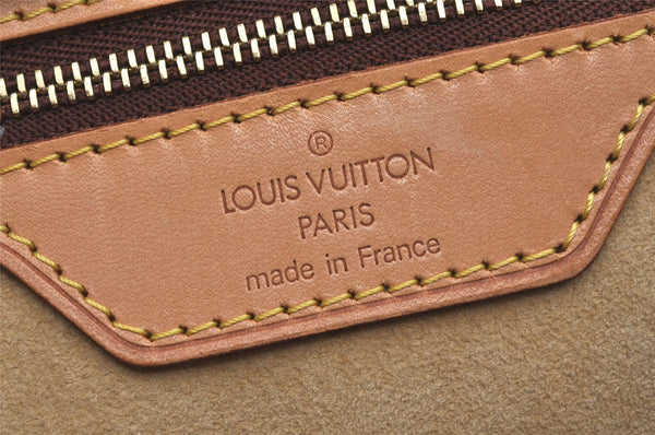 Authentic Louis Vuitton Monogram Luco Shoulder Tote Bag M51155 LV Junk 6333K