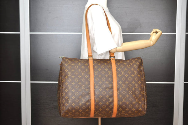 Authentic Louis Vuitton Monogram Flanerie 50 Shoulder Boston Bag M51116 LV 6335I