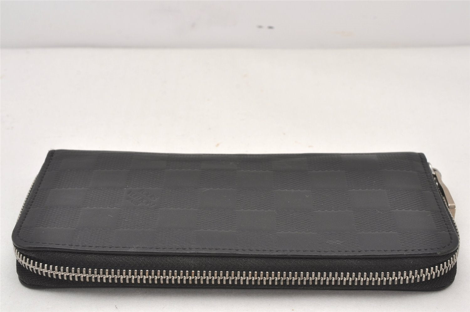 Authentic Louis Vuitton Damier Graphite Portefeuille Vasco N63300 Wallet 6335K