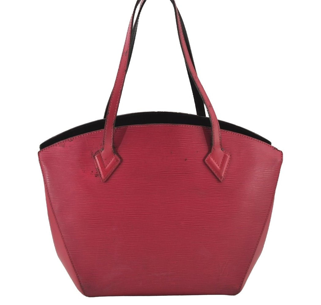 Authentic Louis Vuitton Epi Saint Jacques Shoulder Bag Pink M50044 LV 6337J