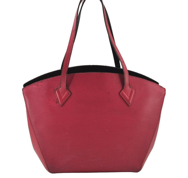 Authentic Louis Vuitton Epi Saint Jacques Shoulder Bag Pink M50044 LV 6337J