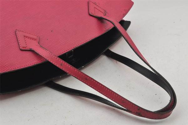 Authentic Louis Vuitton Epi Saint Jacques Shoulder Bag Pink M50044 LV 6337J
