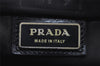 Authentic PRADA Nylon Tessuto Leather Shoulder Cross Body Bag Purse Black 6339I