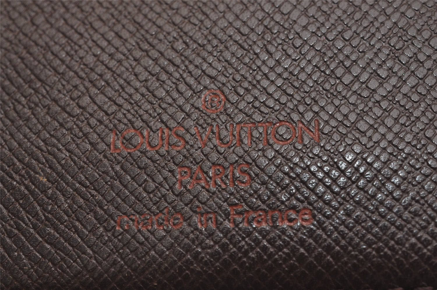 Auth Louis Vuitton Damier Porte Monnaie Billets Viennois Wallet N61664 LV 6339J