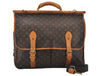 Auth Louis Vuitton Monogram Sac Chasse 2Way Shoulder Boston Bag M41140 LV 6339K