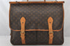 Auth Louis Vuitton Monogram Sac Chasse 2Way Shoulder Boston Bag M41140 LV 6339K
