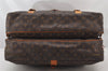 Auth Louis Vuitton Monogram Sac Chasse 2Way Shoulder Boston Bag M41140 LV 6339K