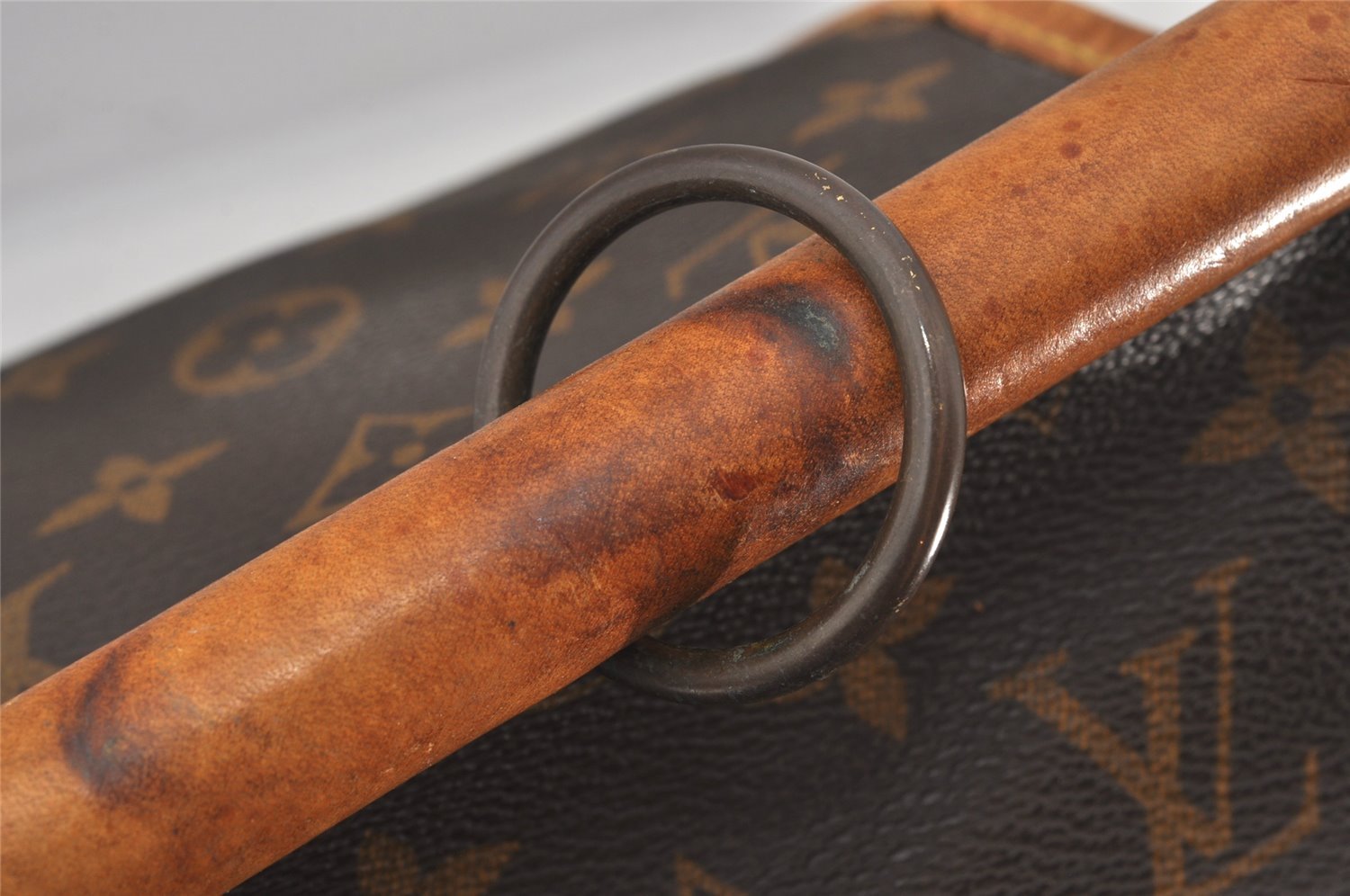 Auth Louis Vuitton Monogram Sac Chasse 2Way Shoulder Boston Bag M41140 LV 6339K