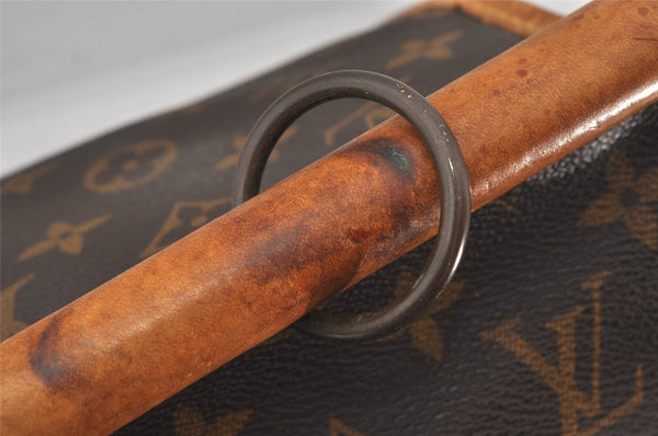 Auth Louis Vuitton Monogram Sac Chasse 2Way Shoulder Boston Bag M41140 LV 6339K