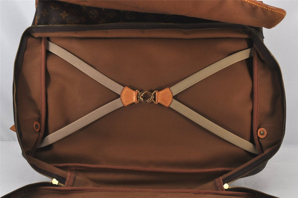 Auth Louis Vuitton Monogram Sac Chasse 2Way Shoulder Boston Bag M41140 LV 6339K