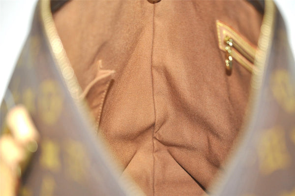 Authentic Louis Vuitton Monogram Cabas Mezzo Shoulder Tote Bag M51151 LV 6340I