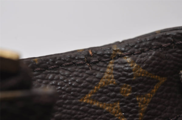 Authentic Louis Vuitton Monogram Cabas Mezzo Shoulder Tote Bag M51151 LV 6340I