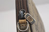 Authentic GUCCI Shoulder Cross Clutch Bag Purse GG PVC Leather Brown Junk 6340J