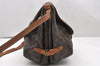 Authentic Louis Vuitton Monogram Saumur 35 Shoulder Cross Bag M42254 LV 6340K