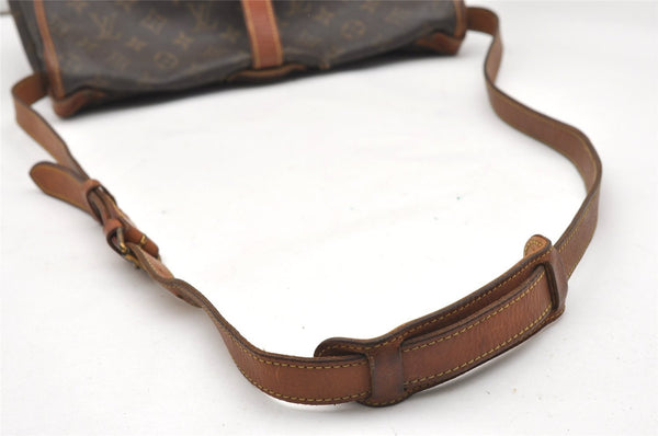 Authentic Louis Vuitton Monogram Saumur 35 Shoulder Cross Bag M42254 LV 6340K