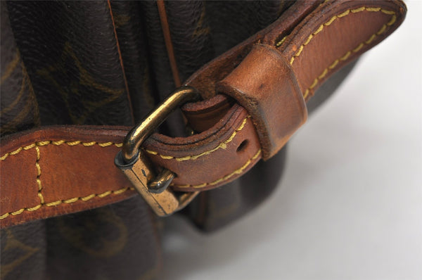 Authentic Louis Vuitton Monogram Saumur 35 Shoulder Cross Bag M42254 LV 6340K