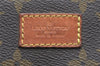 Authentic Louis Vuitton Monogram Saumur 35 Shoulder Cross Bag M42254 LV 6340K
