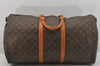 Authentic Louis Vuitton Monogram Keepall Bandouliere 55 M41414 Boston Bag 6341I