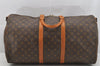 Authentic Louis Vuitton Monogram Keepall Bandouliere 55 M41414 Boston Bag 6341I