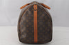 Authentic Louis Vuitton Monogram Keepall Bandouliere 55 M41414 Boston Bag 6341I