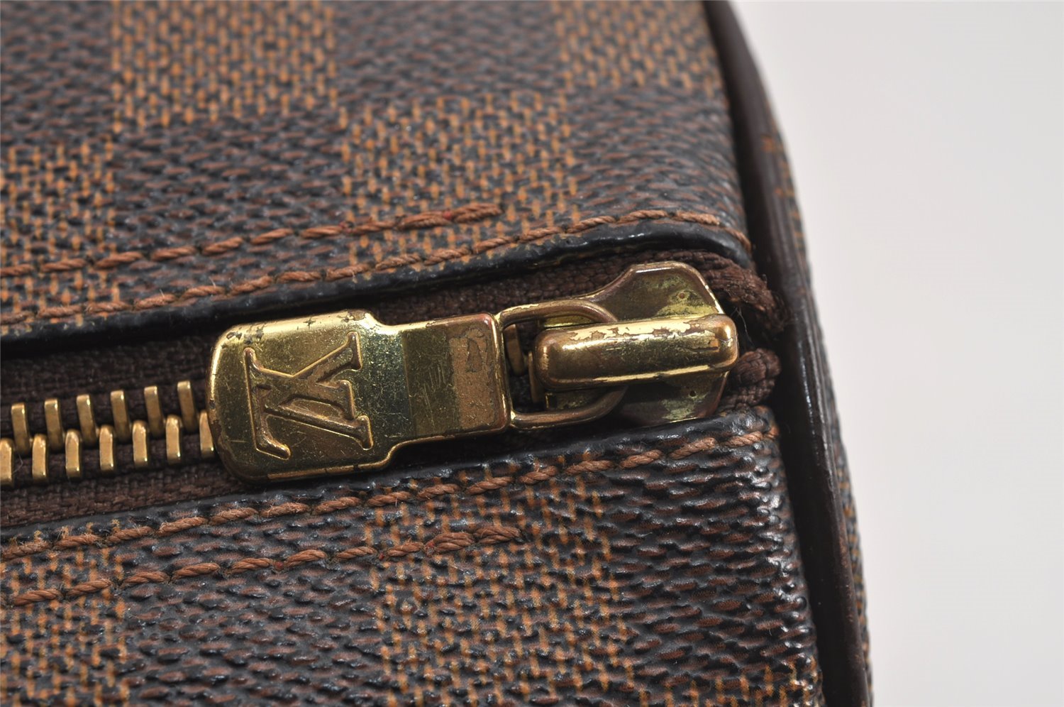 Authentic Louis Vuitton Damier Papillon 26 Hand Bag Purse N51304 LV 6341J