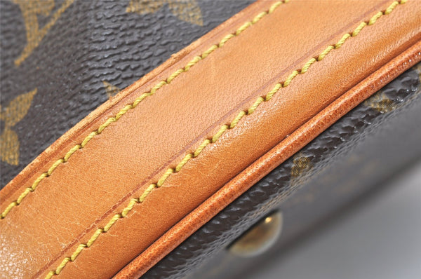 Authentic Louis Vuitton Monogram Bucket PM Shoulder Tote Bag M42238 Junk 6341K