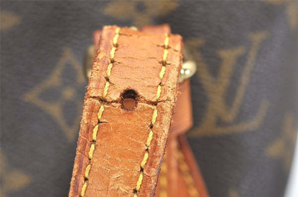 Authentic Louis Vuitton Monogram Bucket PM Shoulder Tote Bag M42238 Junk 6341K