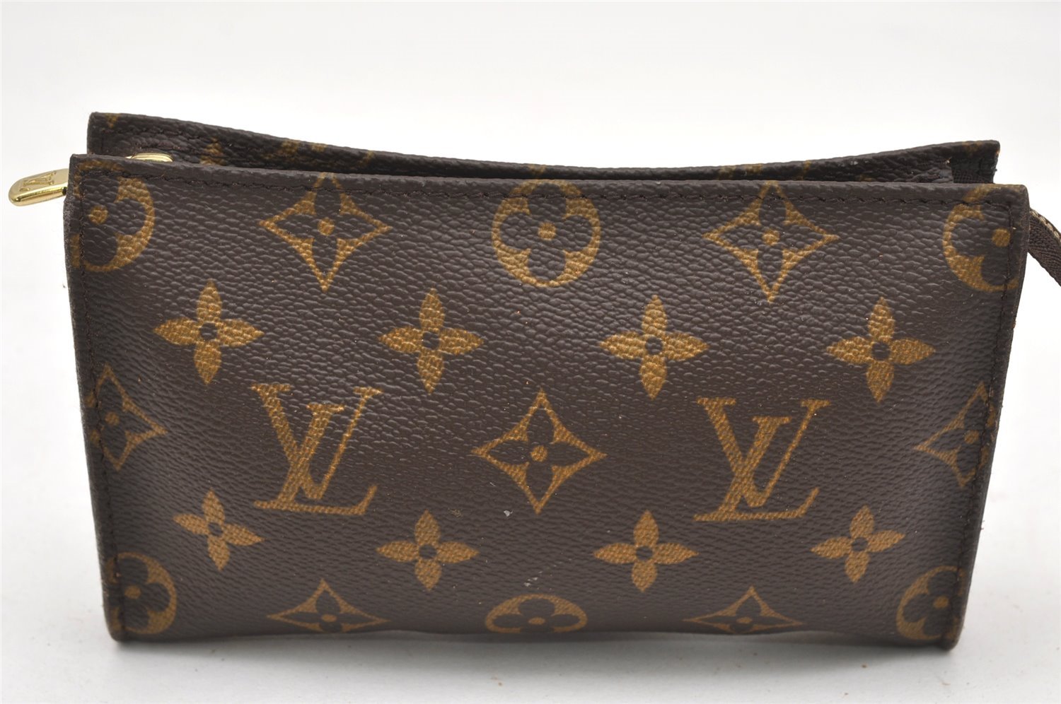 Authentic Louis Vuitton Monogram Bucket PM Shoulder Tote Bag M42238 Junk 6341K