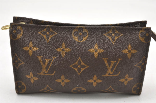 Authentic Louis Vuitton Monogram Bucket PM Shoulder Tote Bag M42238 Junk 6341K