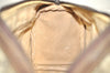Authentic GUCCI Web Sherry Line Hand Boston Bag GG PVC Leather Brown 6342J