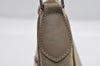 Authentic Christian Dior Trotter Shoulder Hand Bag Nylon Leather Beige CD 6343I