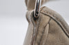 Authentic Christian Dior Trotter Shoulder Hand Bag Nylon Leather Beige CD 6343I