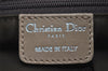 Authentic Christian Dior Trotter Shoulder Hand Bag Nylon Leather Beige CD 6343I