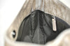 Authentic Christian Dior Trotter Shoulder Hand Bag Nylon Leather Beige CD 6343I