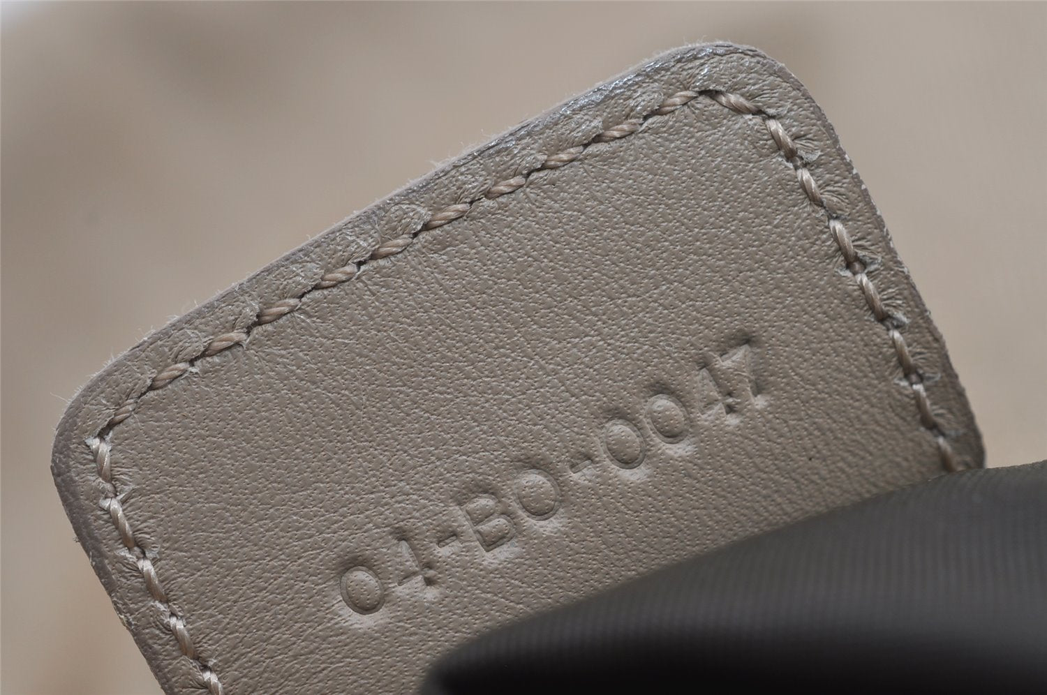 Authentic Christian Dior Trotter Shoulder Hand Bag Nylon Leather Beige CD 6343I