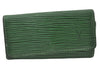 Authentic Louis Vuitton Epi Multicles 4 Key Case Green M63824 LV 6343K