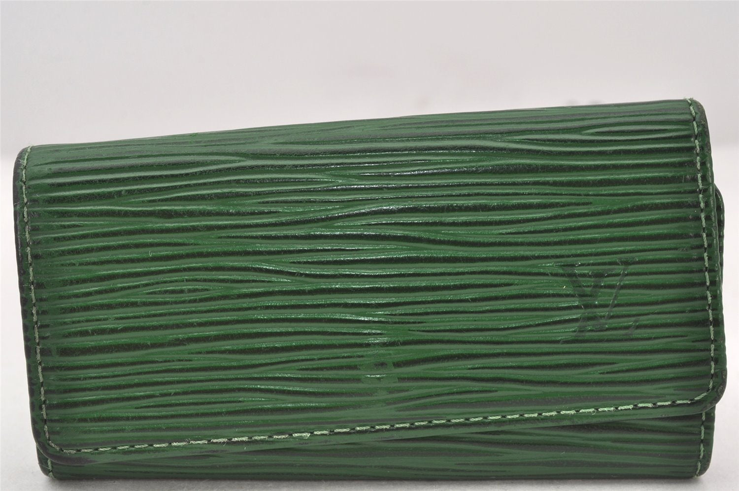 Authentic Louis Vuitton Epi Multicles 4 Key Case Green M63824 LV 6343K