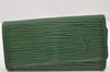 Authentic Louis Vuitton Epi Multicles 4 Key Case Green M63824 LV 6343K