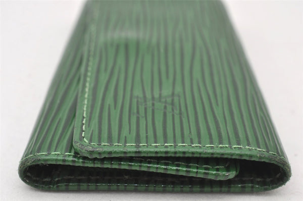 Authentic Louis Vuitton Epi Multicles 4 Key Case Green M63824 LV 6343K