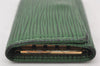 Authentic Louis Vuitton Epi Multicles 4 Key Case Green M63824 LV 6343K