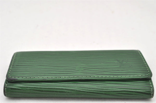 Authentic Louis Vuitton Epi Multicles 4 Key Case Green M63824 LV 6343K